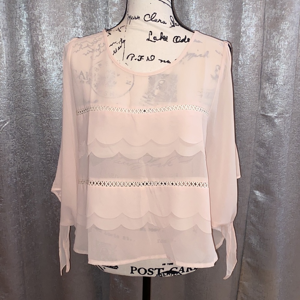 Super Cute Juniors Blouse Size Medium